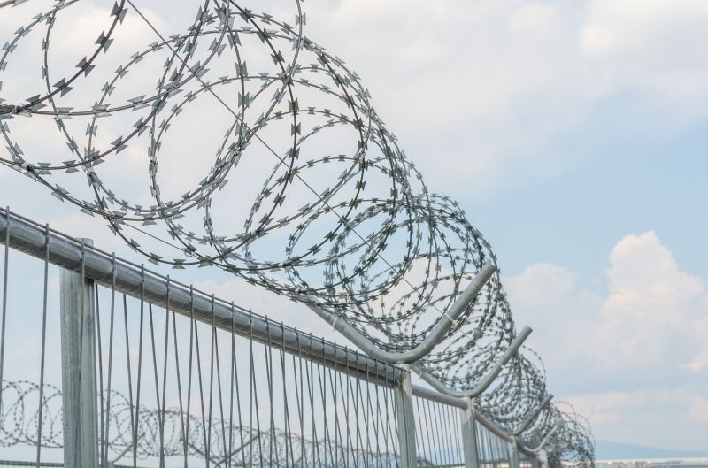 Cyclone Fence Installation detail