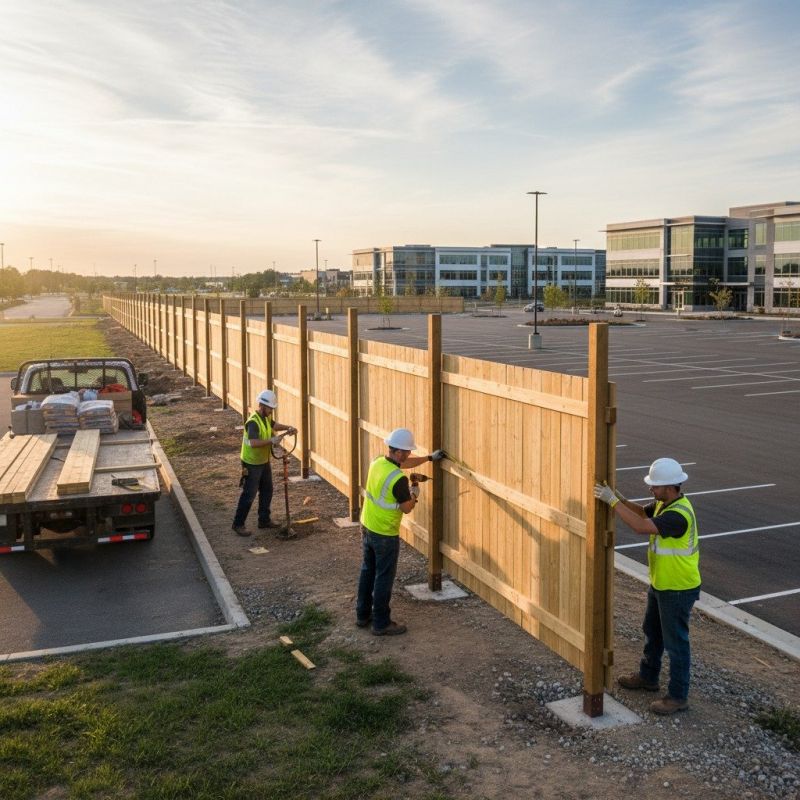 Farm Fencing Installation detail
